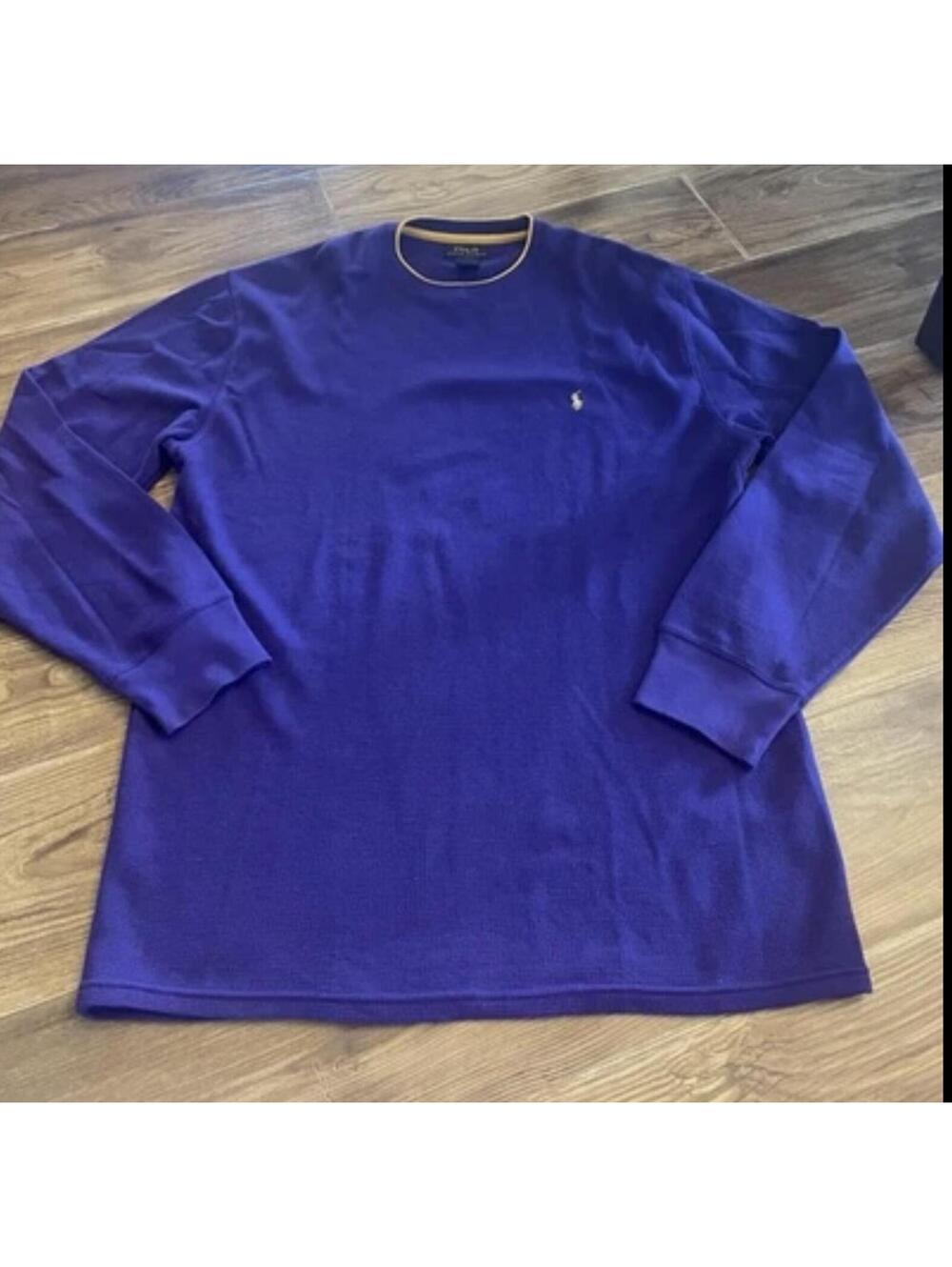polo ralph lauren thermal shirt mens xl